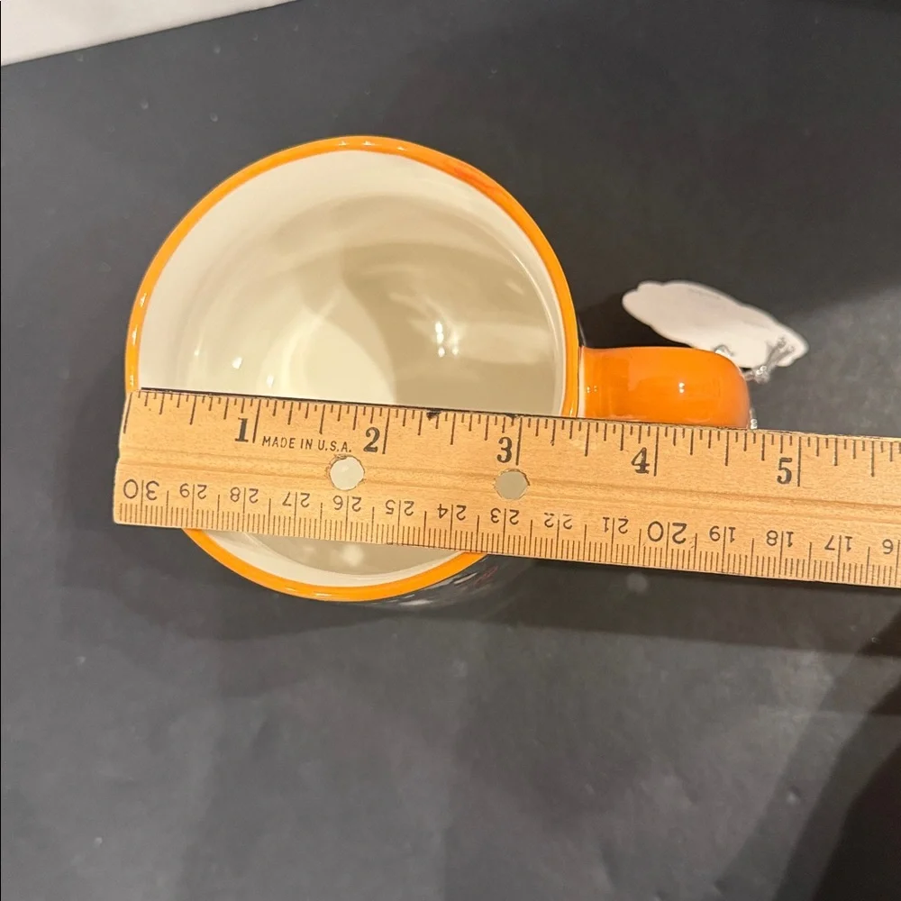 10 STRAWBERRY STREET HALLOWEEN/FALL COFFEE MUG w/ GHOSTS CATS BATS PUMPKINS- NEW - Picture 7 of 11